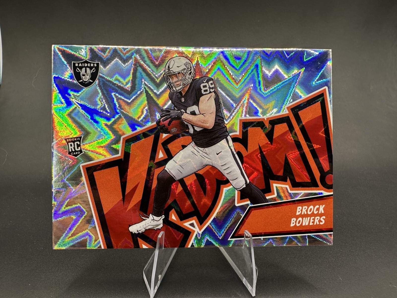 2024 Panini Absolute - Kaboom! Horizontal Brock Bowers #11 (RC)