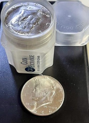 20 ALL 1964 Kennedy Half Dollars ~Some AU~ 90% Silver