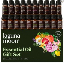 Pure Natural Therapeutic Grade Essential Oil Gift Set 20ct
