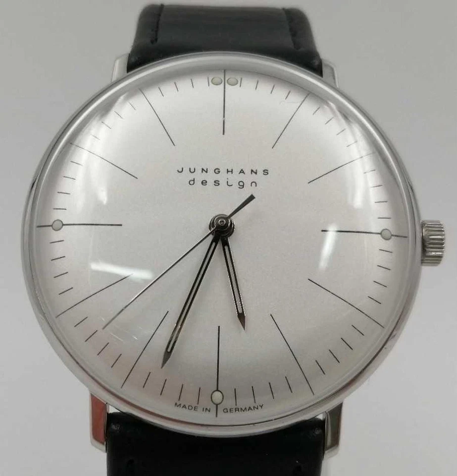 JUNGHANS 027/3700.02 MAX BILL HANDWIND Mechanical Watch - image 2 of 4