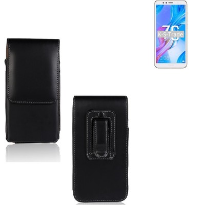 Gürteltasche für Huawei Honor 7C AUM-L41 Schutzhülle Handy Etui Kunstleder