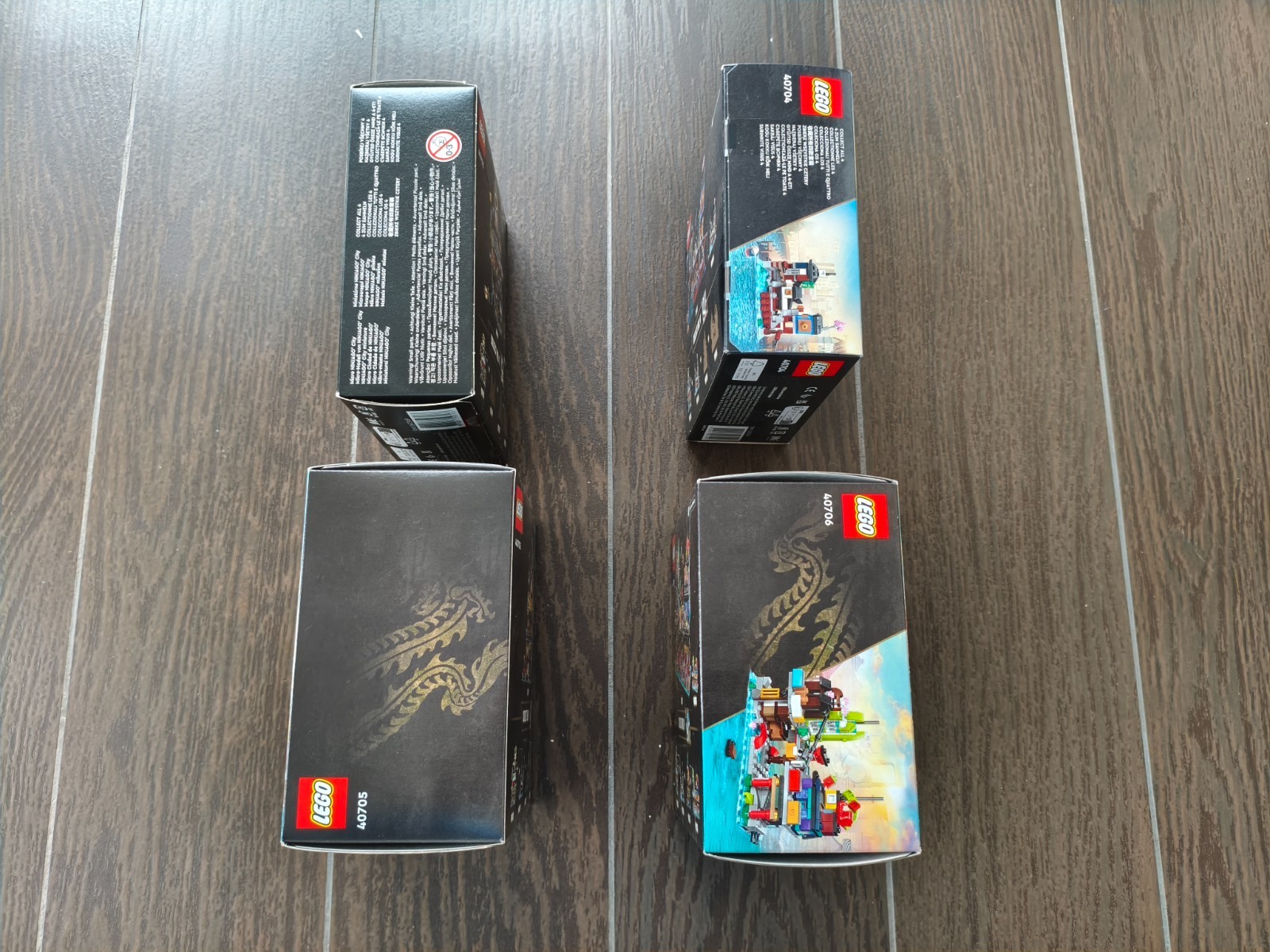 ULTIMI DISPONIBILI: LEGO Micro NINJAGO City 40703 40704 40705 40706