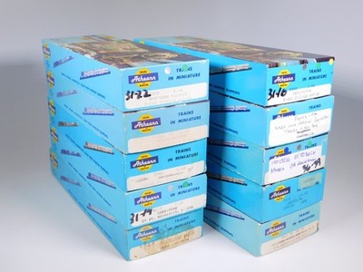 LOT of 10 Athearn 10-3/4'' x 3-3/4'' x 1-1/2 Empty Boxes for Model Trains
