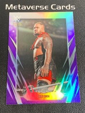 2026 Topps Chrome WWE Wrestling Purple #63 Solo Sikoa 70/75 SmackDown