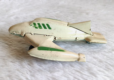Vintage Airplane Friction Tin Toy Japan Decorative Kids Collectible TOY791