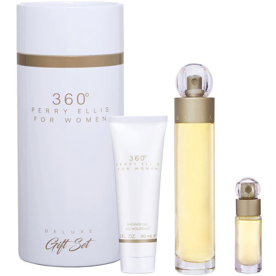 Perry Ellis Ladies 360 Women 3pcs EDT Gift Set Fragrances 844061012820 7090₽