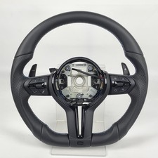 Newest M Sport Steering Wheel Flat Bottom Fit For Bmw 5 Series E60 E61 2006-2012