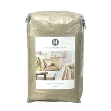 Hotel Collection Glint Quilted EURO Sham Set GOLD