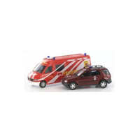Busch 49938 Mercedes Benz Sprinter Und M-Klasse Feuerwehr BöBlingen Ho 1:87 Neu
