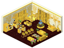 Webkinz Classic - Virtual Fit for a King Suite Set 44 items - Code Only