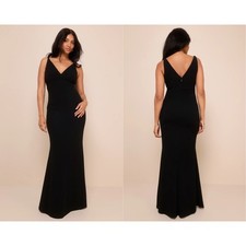 Lulus Melora Black Sleeveless Mermaid Maxi Dress Size 1X