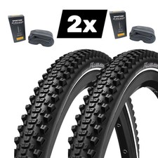 2x Continental Ruban Fahrrad Reifen 27.5 x 2.3 Zoll 58-584 + 2 Schl&auml;uche