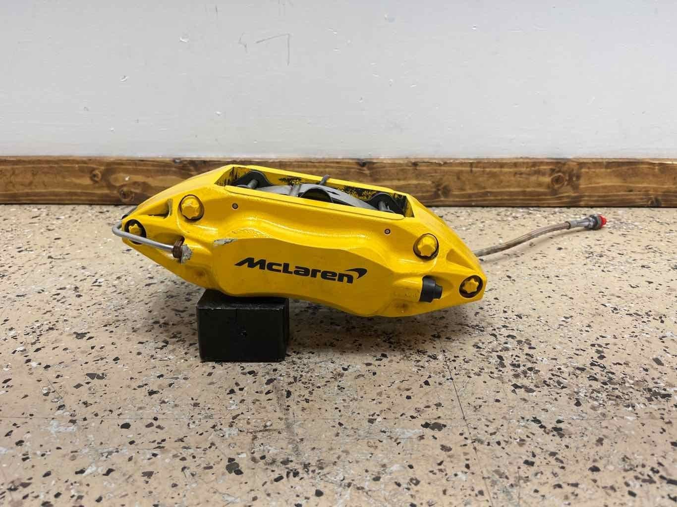 McLaren 570S Spider FRONT Right RH Disc Brake Caliper (Yellow) 13CA038CP