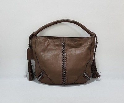 Roberto Cavalli Leder Schultertasche 48005746
