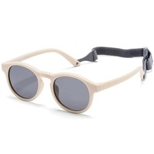 Flexible Polarized Baby Sunglass & Strap For Toddler Newborn Boys Girls Sunshade