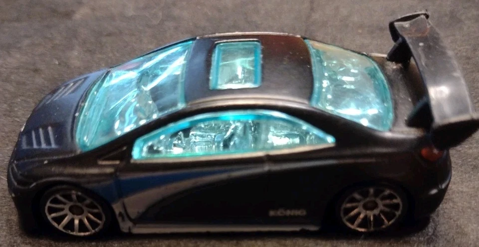 Honda Civic Si 2008 All Stars 7/36 2006 plano negro sintonizador OH5 FG2 raro Hot Wheels Foto 2 de 4