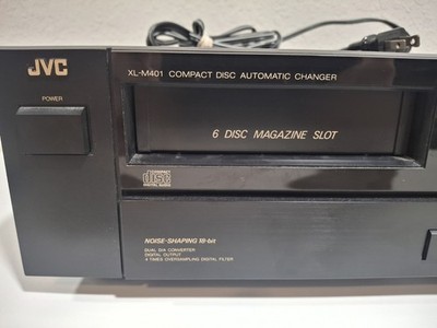 JVC Model XL-M401 6 Disc Compact Disc Automatic Changer Works! No
