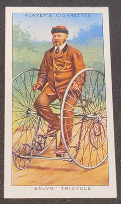 Salvo Tricycle Three Wheeler c1939 Player's Cigarettes Imperial Tobacco Card #8