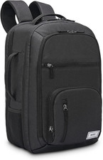 TSA-Approved 17.3" Black Laptop Backpack for Travel  Work