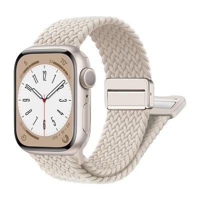 Magnetic Nylon Loop Strap for Apple Watch Series 10 9 8 7 6 5 Ultra 2 SE Band