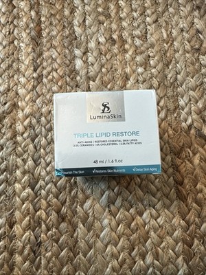 LuminaSkin Triple Lipid Anti Aging Restore Essential Skin Lipids Cream
