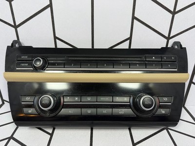 2011-2012 BMW 5-Series F10 Automatic Climate Control Radio Panel OEM 9306156-01