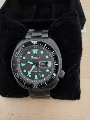 SEIKO SRPK43K1! Prospex King Turtle Night Vision Diver 200m Schwarz