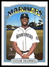 Taylor Trammell 2021 Topps Heritage #678 Mariners MLB READ FREE SHIPPING