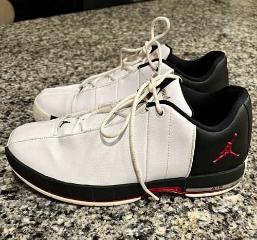 Jordan Air Jordan Team Elite 2 Low Top Lace Up Sneakers White/Black/Gym Red