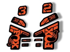 Fox 32 Factory 2021 Fork Suspension Decal Sticker Adhesive Orange