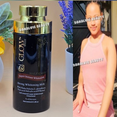 Glow Bliss Super Whitening Body Milk , X1 500ml  Ships fast!