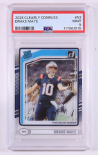 2024 Panini Clearly Donruss - Rated Rookie Drake Maye #53 (RC)