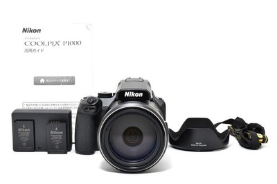 [Top NEUWERTIG] Nikon Coolpix P1000 16MP 4K Digitalkamera Zoomobjektiv mit...