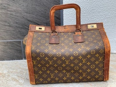 Ultra RARE Vintage LOUIS VUITTON Tote Bag Keepall LV - Bj. 1950 - Doctor Bags