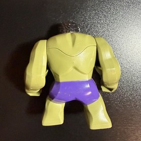 LEGO Marvel Big Fig Hulk SH0173 Dark Purple Pants Avengers Logo 76031 76041