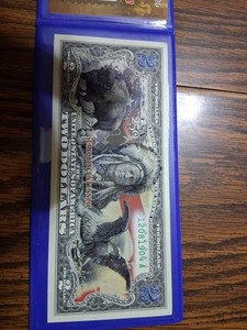 Uncirculated Two Dollar Bill 250 Semiq Colorized #659