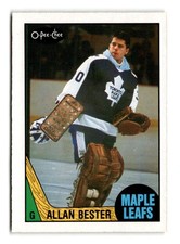 1987-88 Allan Bester O-Pee-Chee - Toronto Maple Leafs