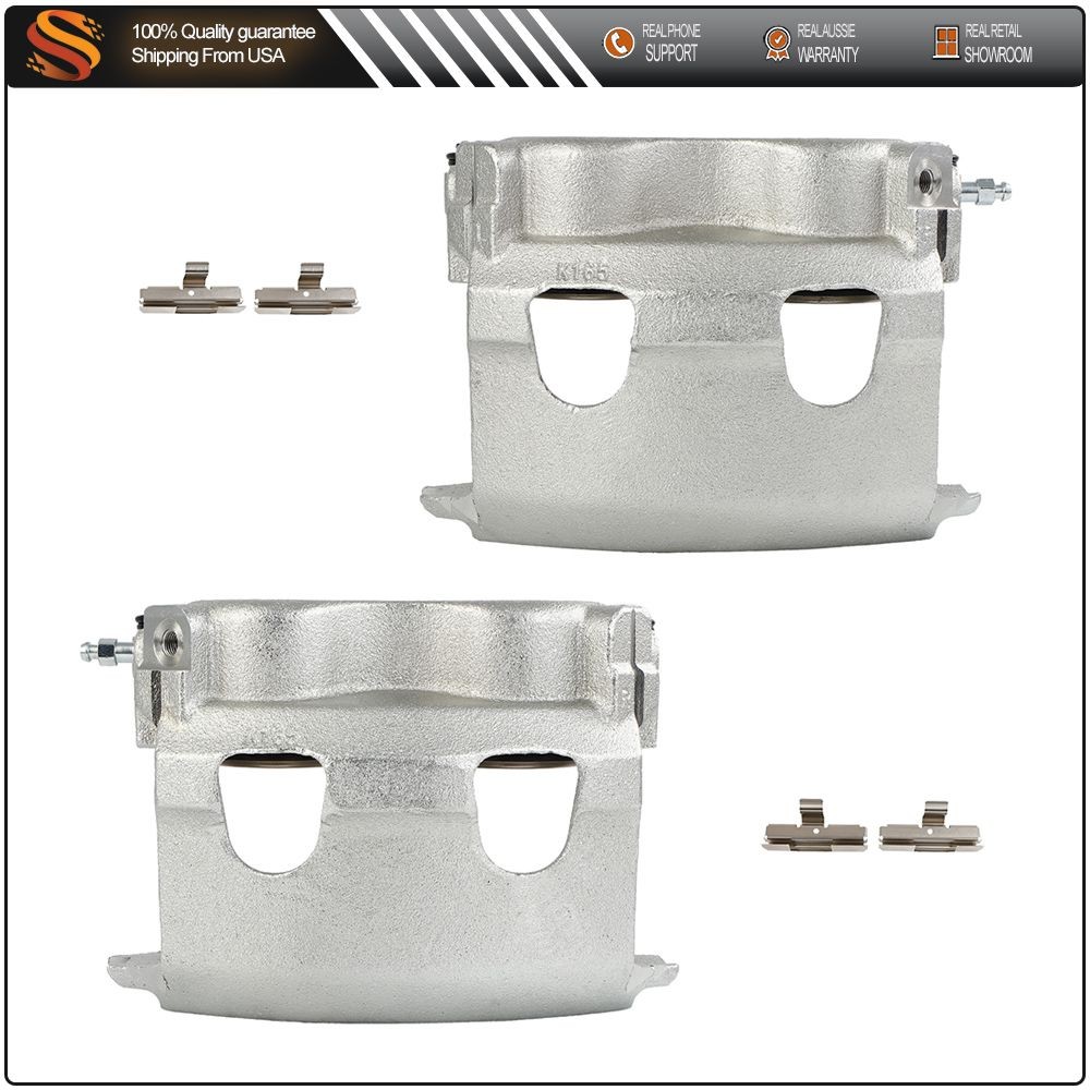 For 2003-2007 E-250 1999-2007 E-350 Super Duty Front Pair Brake CalipersFord