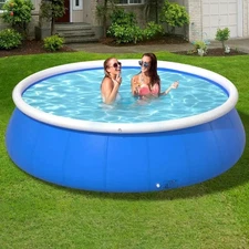Foldable Inflatable Swimming Pool 183*51 Butterfly Inflatable Coil Mesh Pool