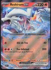 Carte Pokémon Reshiram-ex 030/159 Aventures Ensemble Français