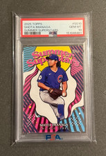 2025 Topps Shota Imanaga #SS-10 SUMMER SUPERSTARS PSA 10 Chicago Cubs