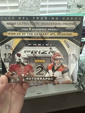 2020 PANINI PRIZM FOOTBALL HOBBY FACTORY SEALED BOX BURROW HERBERT HURTS TUA RC