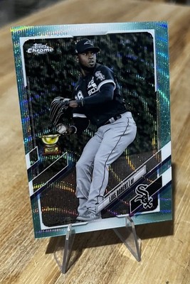 Luis Robert /199 AQUA WAVE ALL-STAR ROOKIE CUP SP 2021 Topps Chrome White Sox