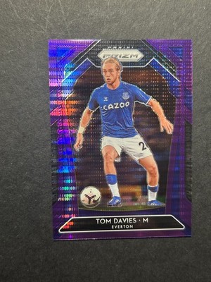 2020-21 Panini Prizm Premier League - Tom Davies #114 Violet Breakaway Prizm /99