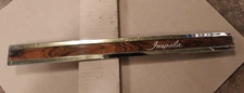 69 1969 Impala wood grain dash trim chrome bar rail molding insert 3945957