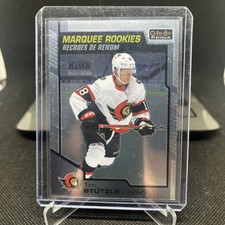 2020-21 O-Pee-Chee Platinum Marquee Rookies #199 Tim Stutzle Rookie Card RC SENS. rookie card picture