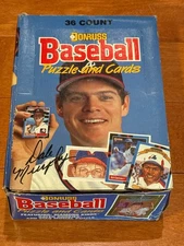 1988 Donruss Baseball Wax Box - 36 Sealed Packs/Unopened