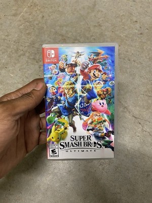 Super Smash Bros Ultimate Nintendo Switch Empty Replacement Case Only No Game