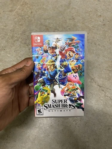 Super Smash Bros Ultimate Nintendo Switch Empty Replacement Case Only No Game