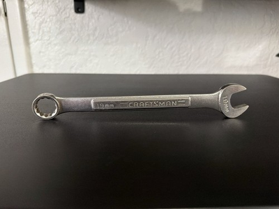 #ad Craftsman Combination Wrench 19mm Forged in USA VA 42921 $16.99